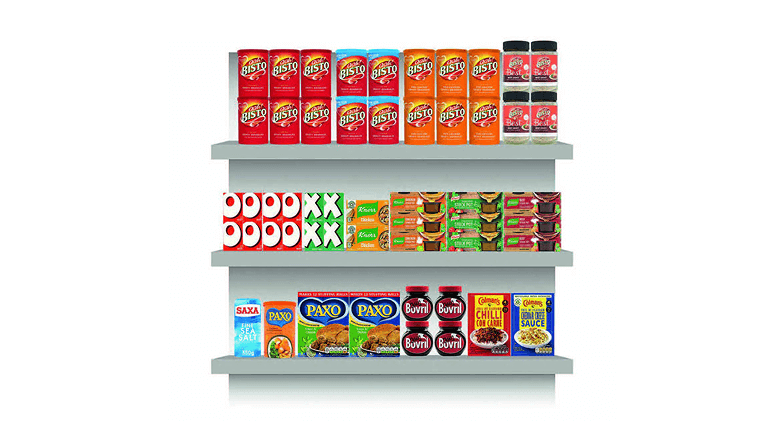 Flavourings & Seasonings product Planogram