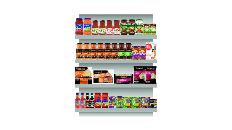 Global Cuisines products Planogram